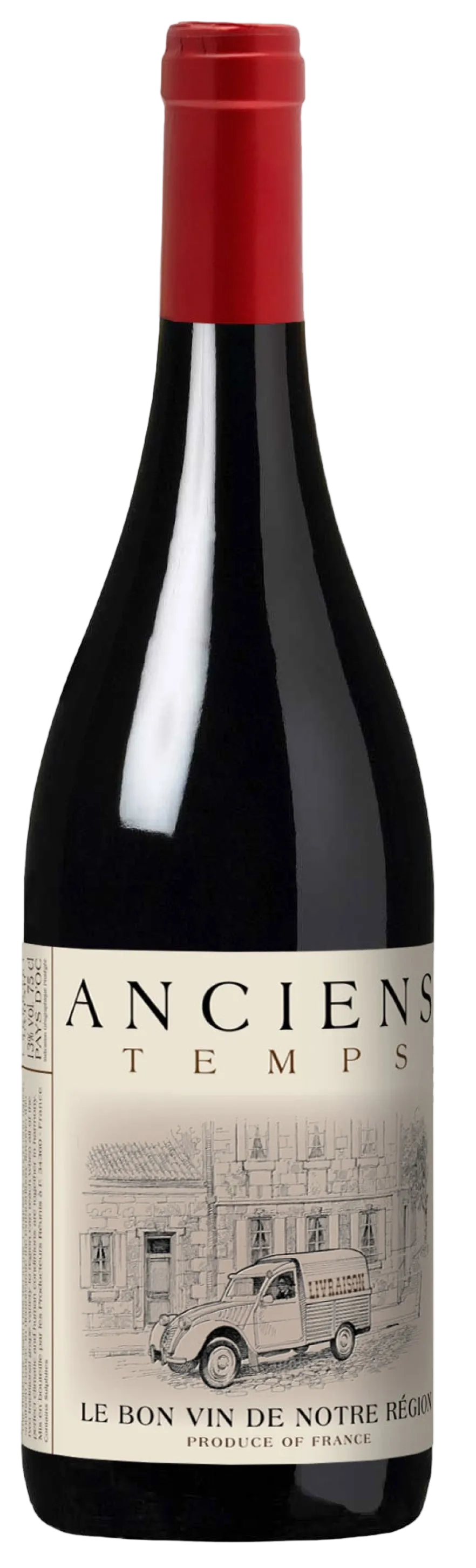 Anciens Temps Rouge Cabernet Sauvignon-Syrah 2024 – Anciens Temps