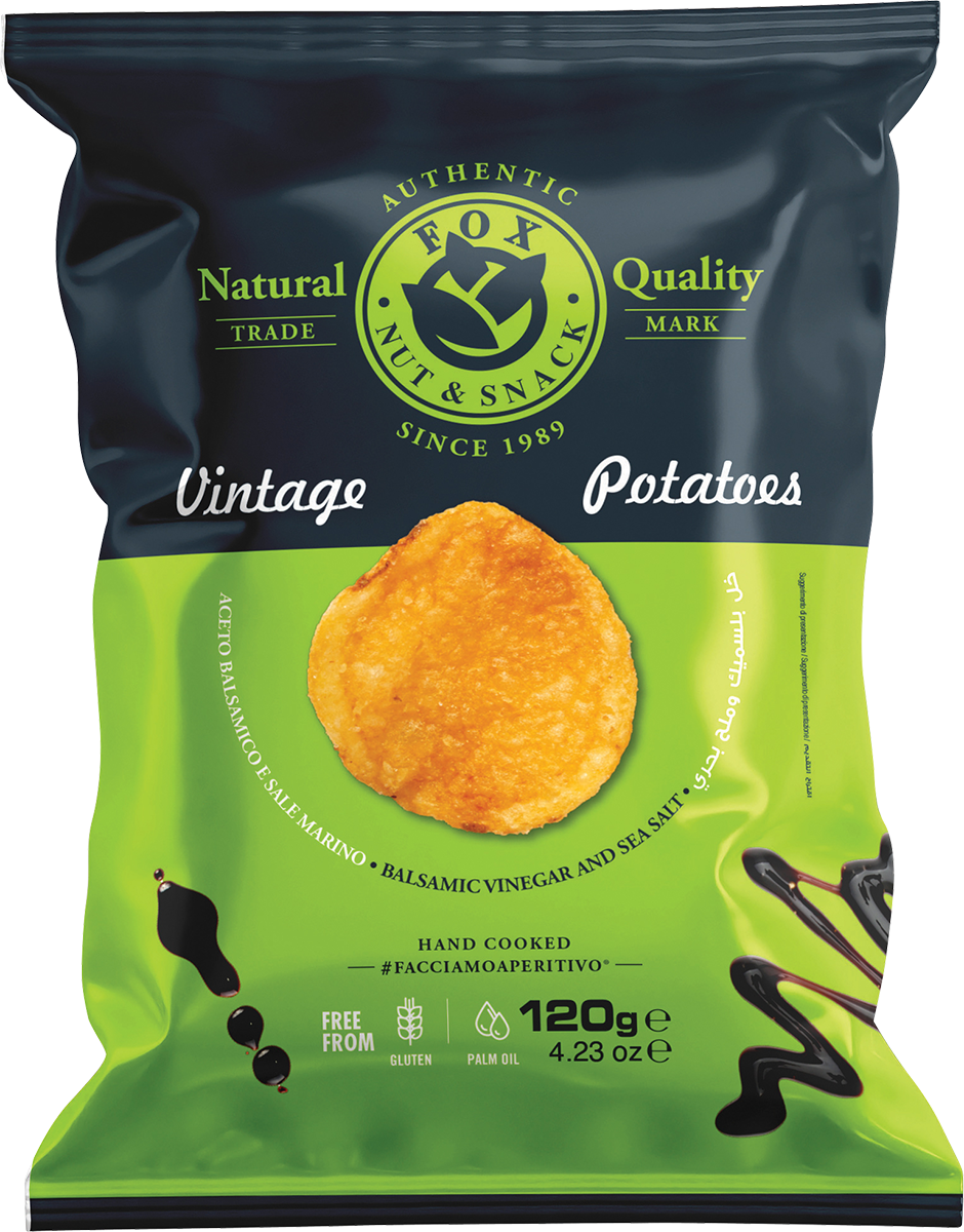 Vintage Potatoes Aceto Balsamico e Sale Marino – Fox Nut & Snack