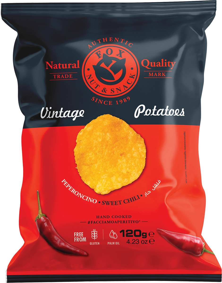Vintage Potatoes Peperoncino – Fox Nut & Snack