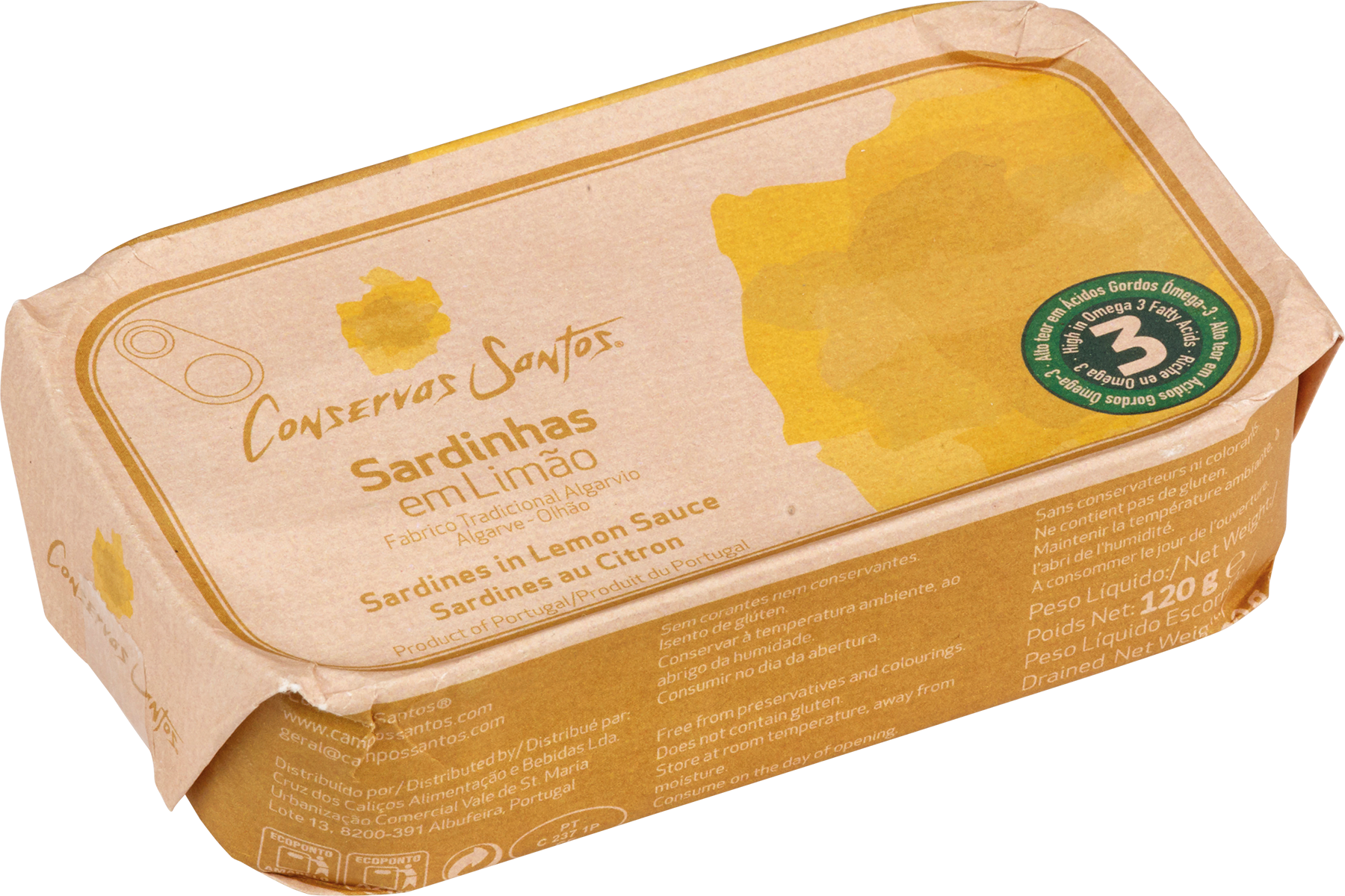 Sardinhas em Limão (in Zitronensauce) – Conservas Santos