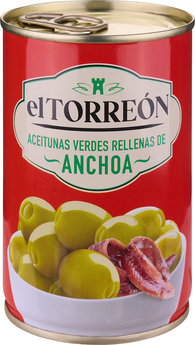 Aceitunas Rellenas de Anchoa – El Torreón