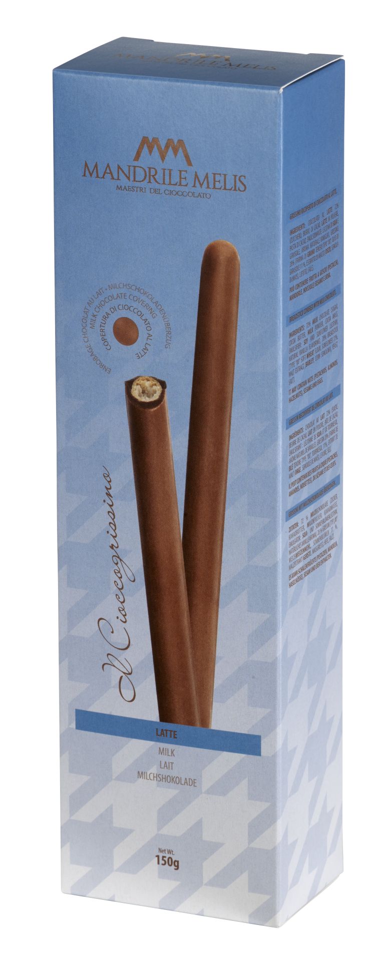 Cioccogrissini al Latte – Mandrile Melis