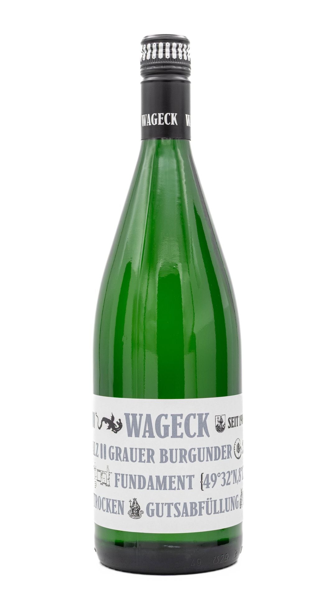 Grauer Burgunder Fundament QbA trocken 2025 – 1,0 l - Weingut Wageck